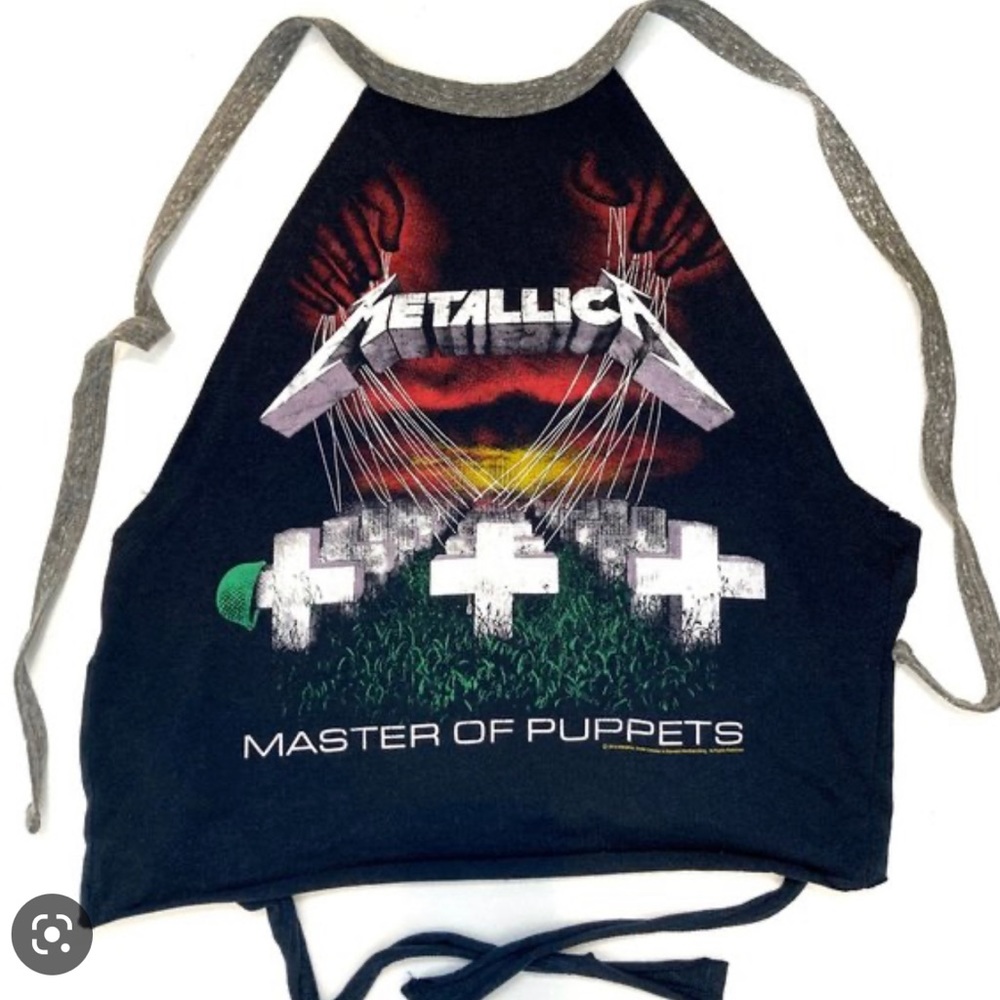 Forever 21 Metallica Master of Puppets Halter